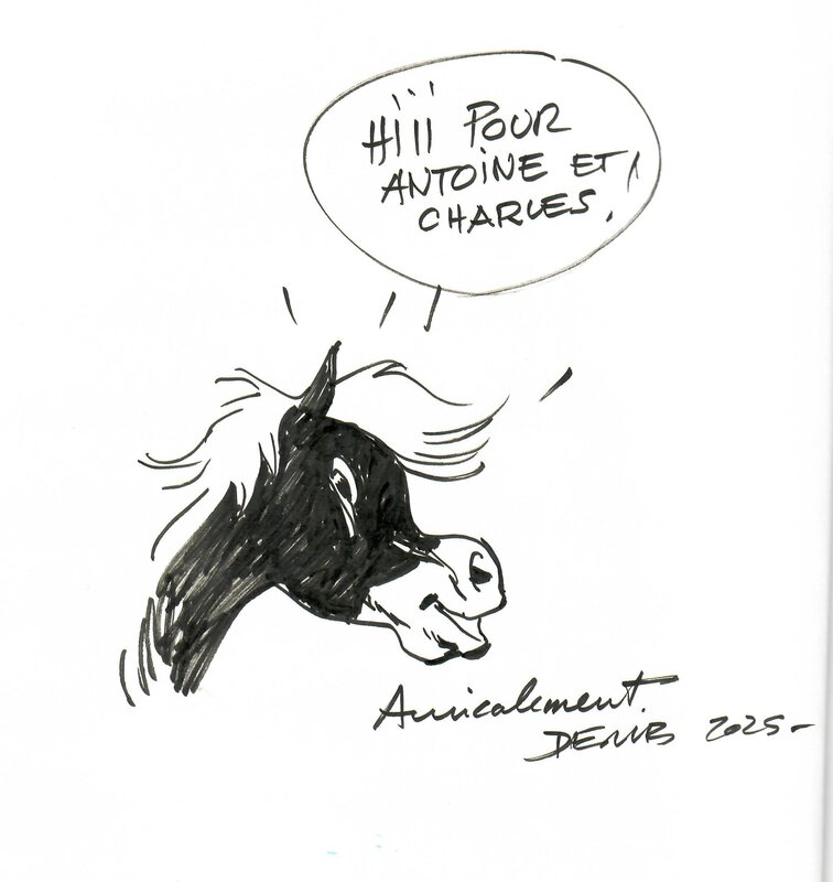 Petit Tonnerre by Derib - Sketch