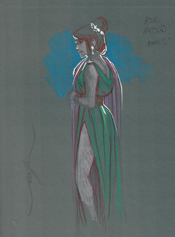 Pompéi by Paolo Grella - Sketch