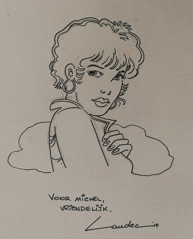 Taxi girl par Laudec - Dédicace