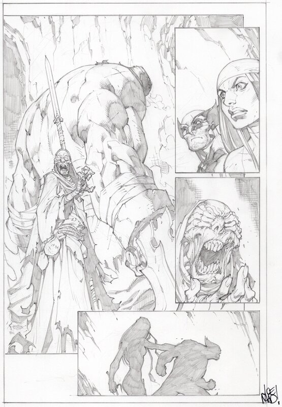 Savage Wolverine by Joe Madureira - Comic Strip