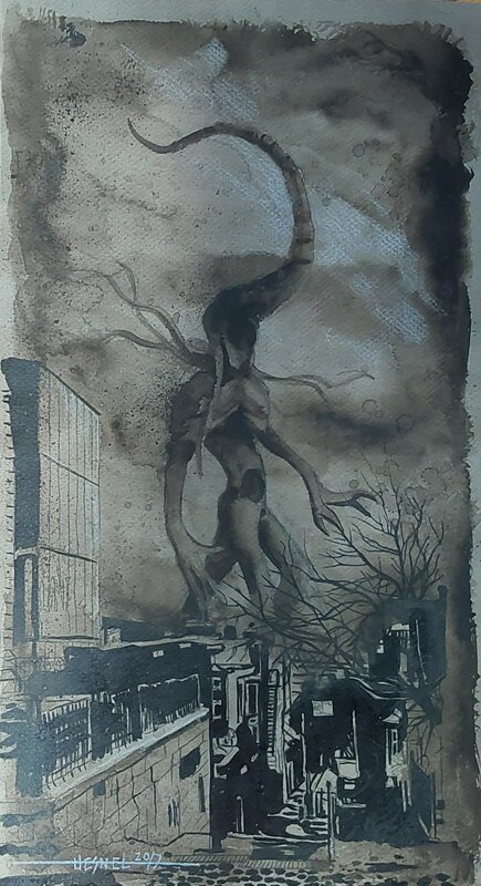 Nyarlathohep by Christian Quesnel, Howard Phillips Lovecraft - Comic Strip