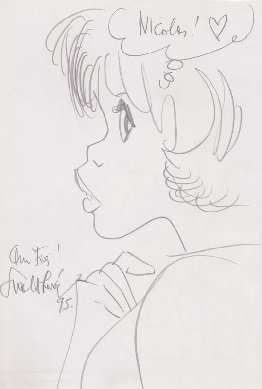 Natacha by François Walthéry - Sketch