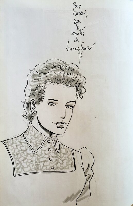 Francis Carin, VICTOR SACKVILLE    T10 LA CIGOGNE NOIRE - Sketch