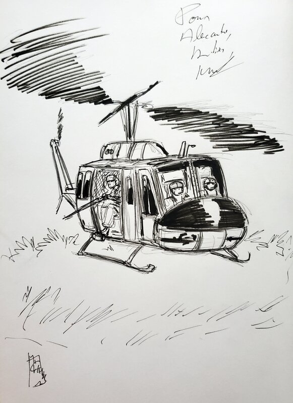 Michel Koeniguer, BOMB ROAD T3 CHU LAI - Sketch