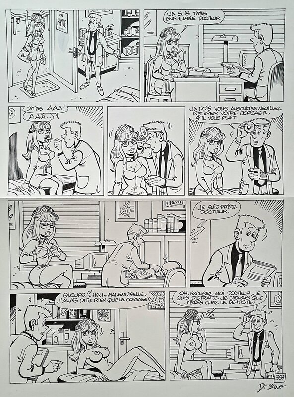 Le Cabinet des Plaisirs - Di Sano - Comic Strip