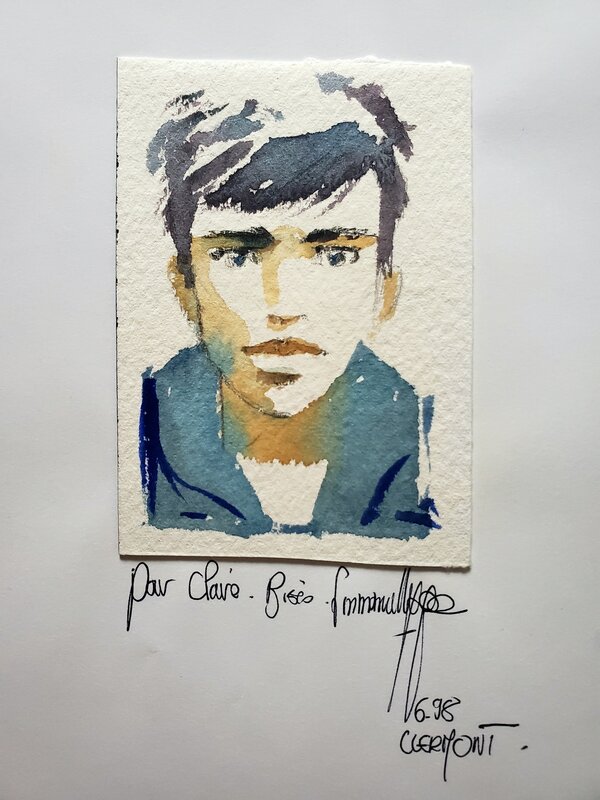 Emmanuel Lepage, NEVE  T5 NOIRS DESIRS - Sketch