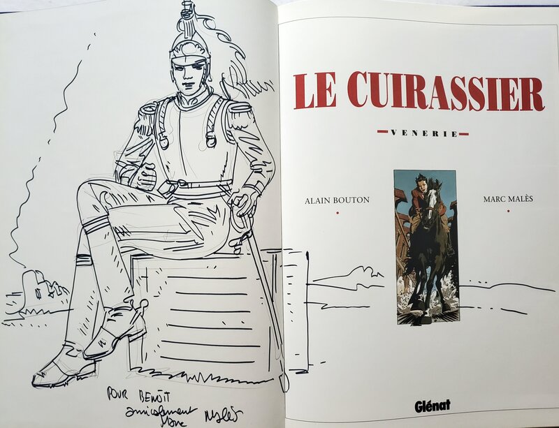 Marc Malès, LE CUIRASSIER   T1 VENERIE - Sketch