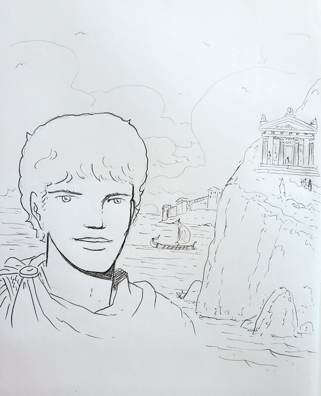 Rafael Morales, ALIX   T22 LA CHUTE D'ICARE - Sketch