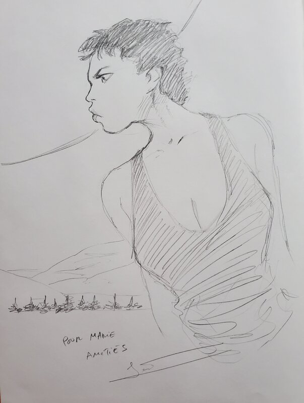 Régis Penet, MARIE DES LOUPS  T1 LA GARDE ROUGE - Sketch