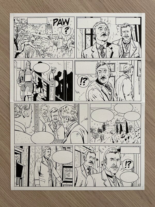 En vente - Planche originale Frédéric Marniquet - Planche originale