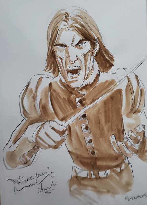Laurent Sieurac, L'ASSASSIN ROYAL    T L'ART - Sketch