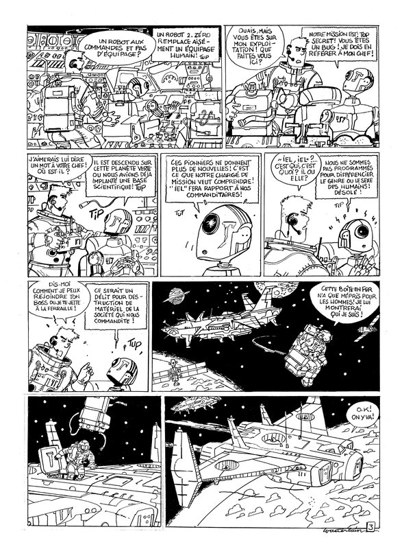 En vente - Marc Wasterlain, Planche Originale Tucker - Planche originale