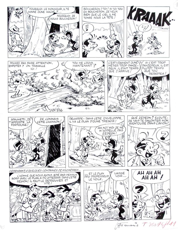Spaghetti by Dino Attanasio - Comic Strip