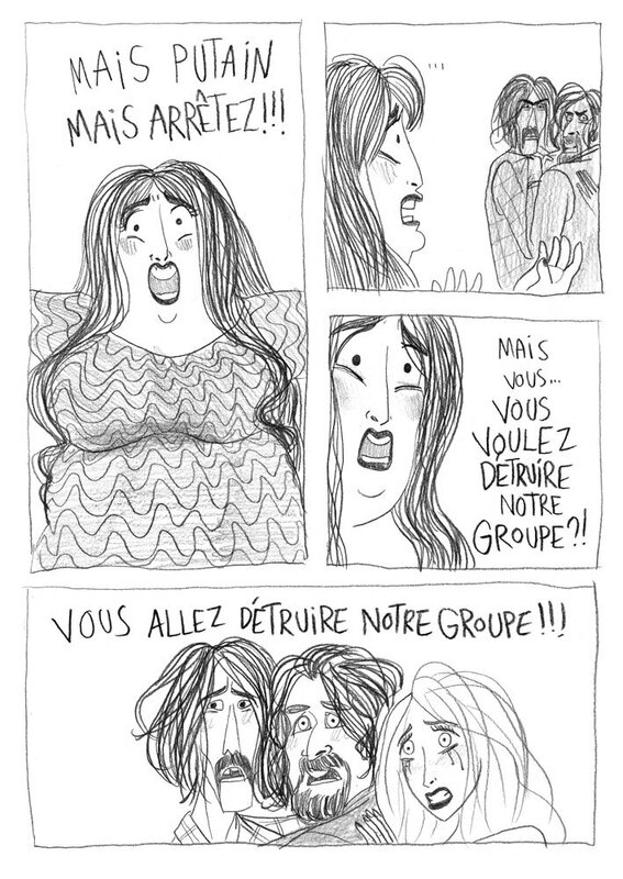 En vente - Pénélope Bagieu, California Dreamin’ – planche 008 - Planche originale