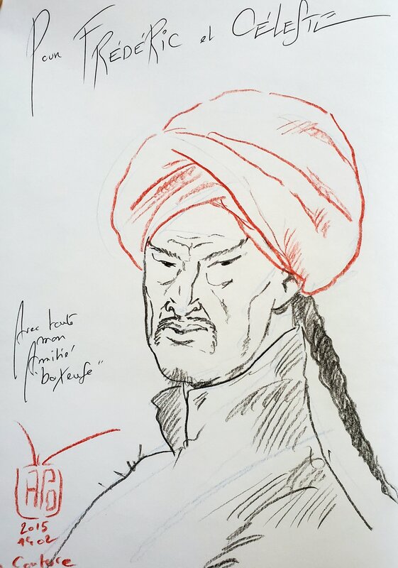 Bernard Capo, Paul, TOMBELAINE   T2 CRIS DE GUERRE - Dédicace