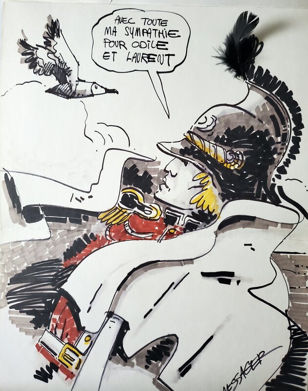Philippe Messager, LAURETTE OU LE CACHET ROUGE - Sketch