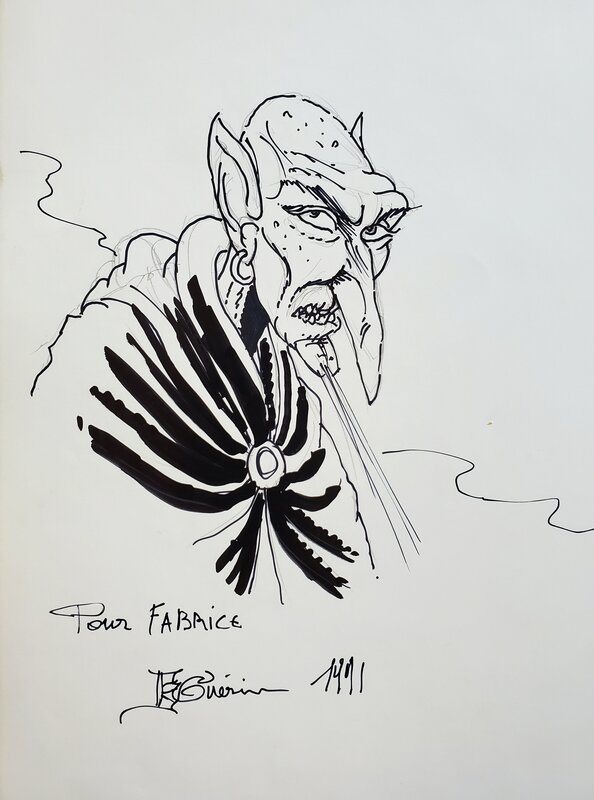 Dominique Guérin, LE MAGICIEN D'OSINOR     T1 LE VOLEUR DE GRIMOIRES - Dédicace