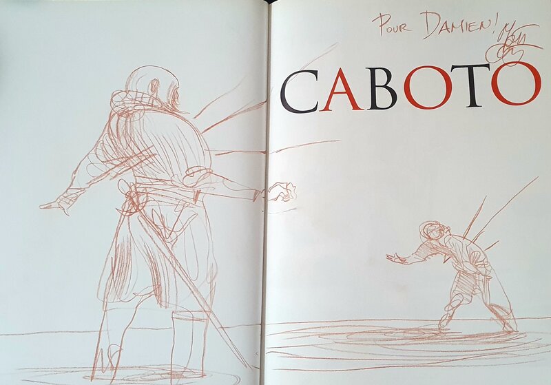 Mattotti & Zentner - Caboto - Dédicace