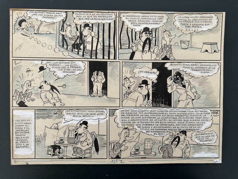 For sale - Érik, Planche Originale ERIK 