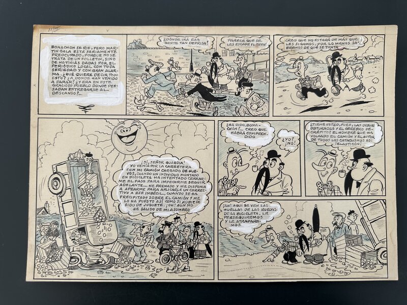 En vente - Érik, Planche Originale ERIK 