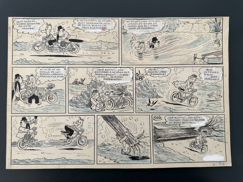 For sale - Érik, Planche Originale ERIK 