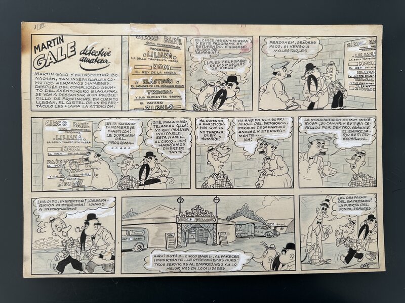 En vente - Érik, Planche Originale ERIK 
