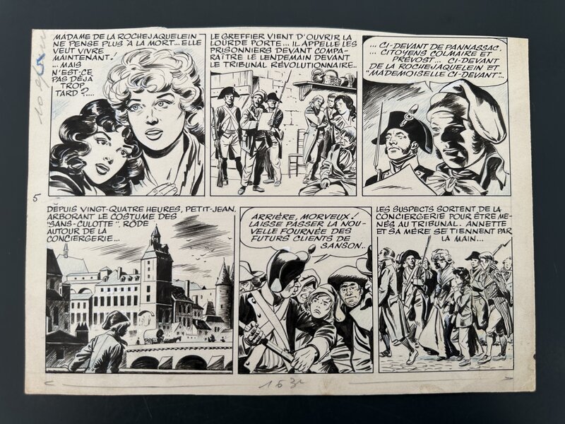 En vente - Planche Originale Noel Gloesner 