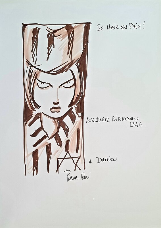 Auschwitz - Pascal Croci - Dédicace