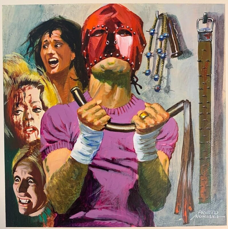 Manuel Prieto Muriana, Biblioteca Rapida #32 - Sadisme - Perversion ou maladie? - Couverture brochée Espagne - Couverture originale