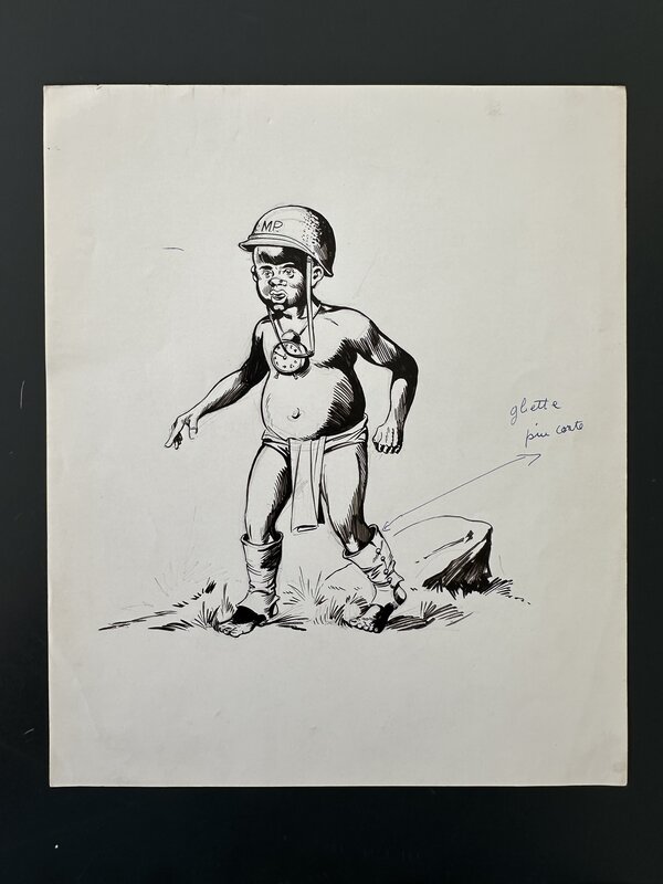 En vente - Dessin Original Remy Bordelet 
