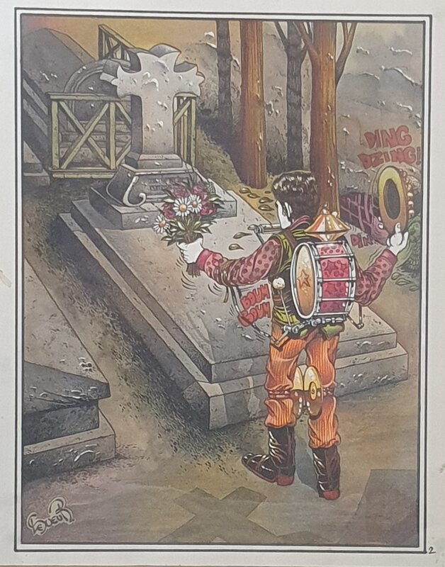 Illustration LESUEUR - Illustration originale