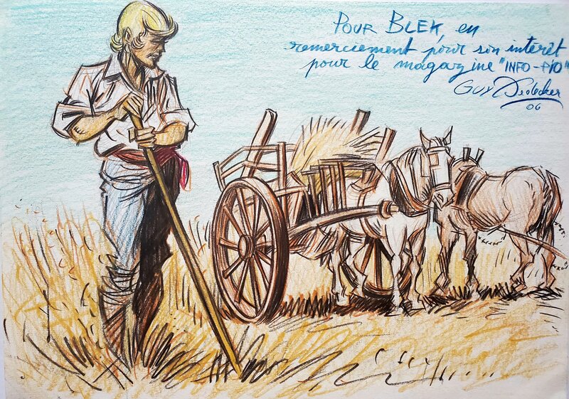 Guy Debecker, LE MAUGRE   T1 LE DOMAINE DE MEAUX - Dédicace