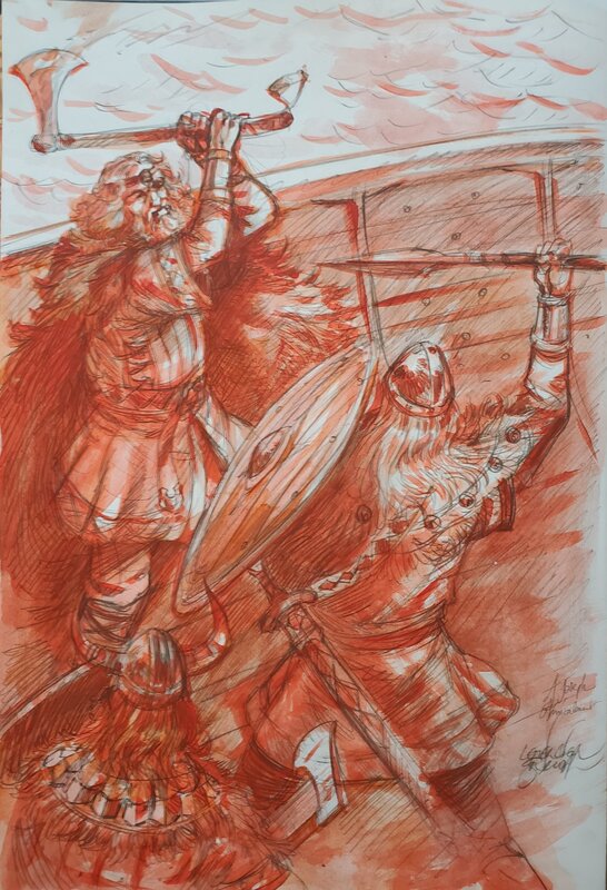 Gwendal Lemercier, DURANDAL   T3 LA MARCHE DE BRETAGNE - Dédicace