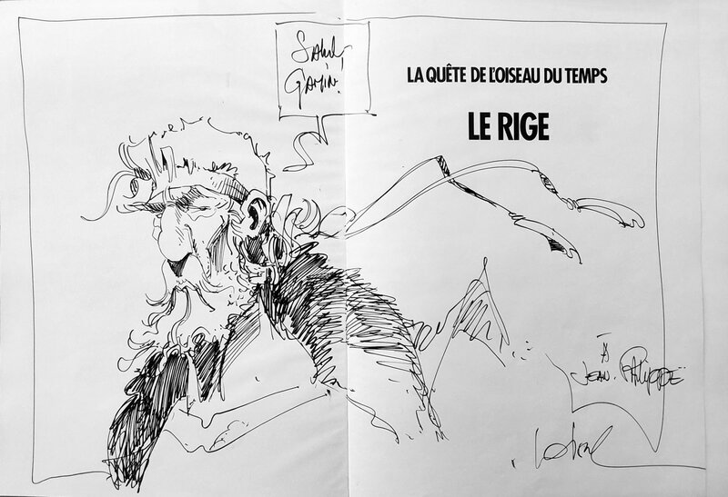 Dédicace de Bragon par Régis Loisel - Dédicace