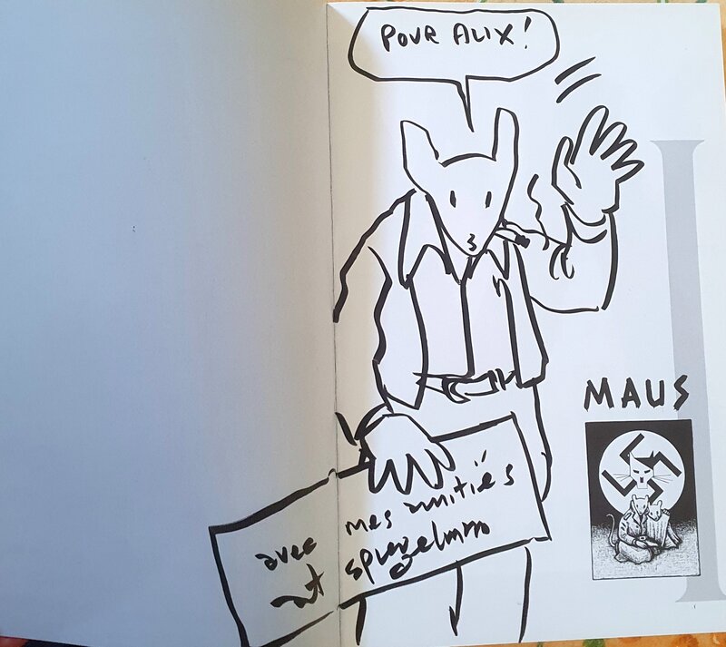 Maus - Dédicace Art Spiegelman - Dédicace
