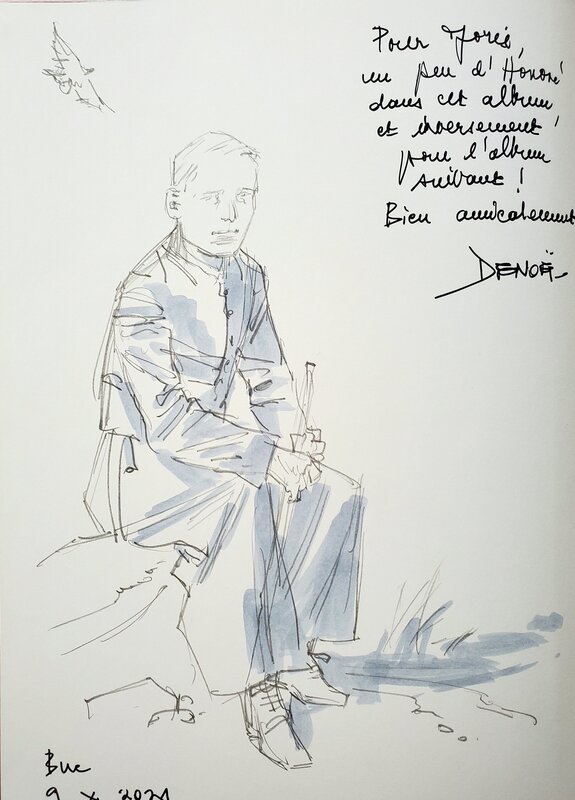Régis Parenteau-Denoël, Franz STOCK - PASSEUR D'ÂMES - Dédicace