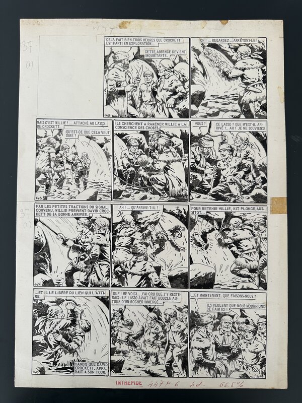 For sale - Planche Originale Etienne Le Rallic 