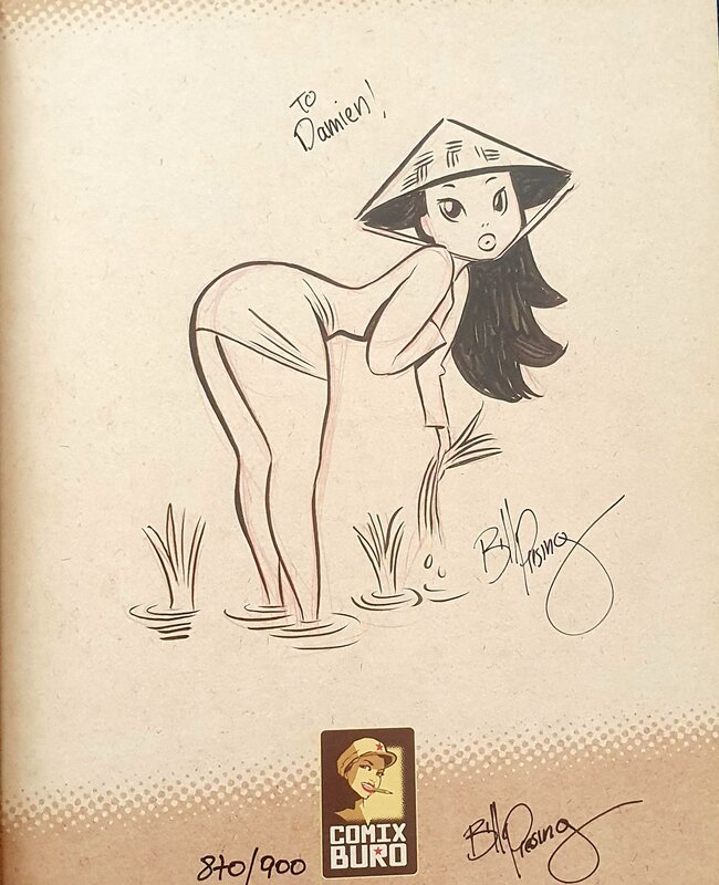 Bill Presing - pin up sexy - Dédicace