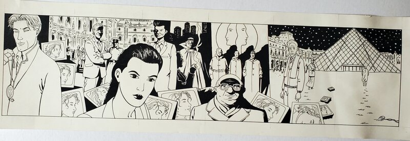 Christian Durieux, illustration originale - Original Illustration