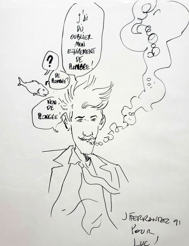 Jacques Ferrandez, LES AVENTURES D'ANNE ET CHARLES   T2 LA NUIT DU SONNEUR - Sketch