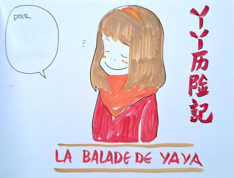 Yaya par Golo Zhao, Jean-Marie Omont - Dédicace