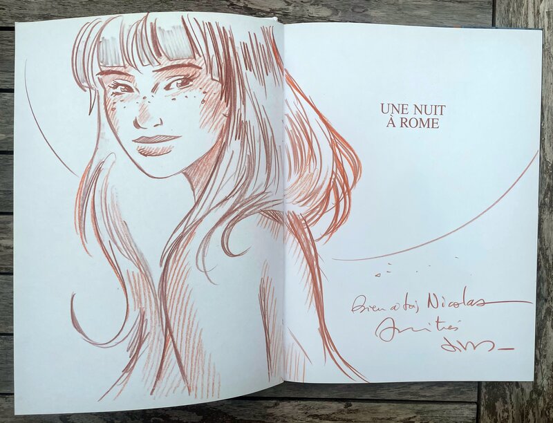 Une nuit à Rome par Jim - Dédicace