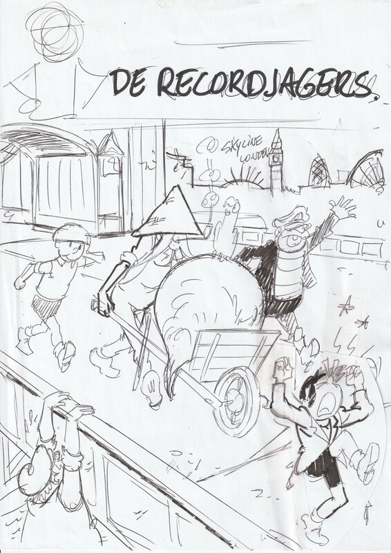 Gerd Van Loock, Jommeke 261: De recordjagers - Comic Strip