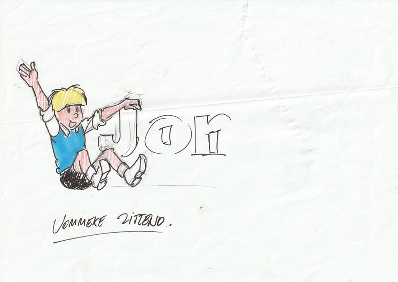 Logo Jommekeskrant by Gerd Van Loock - Comic Strip