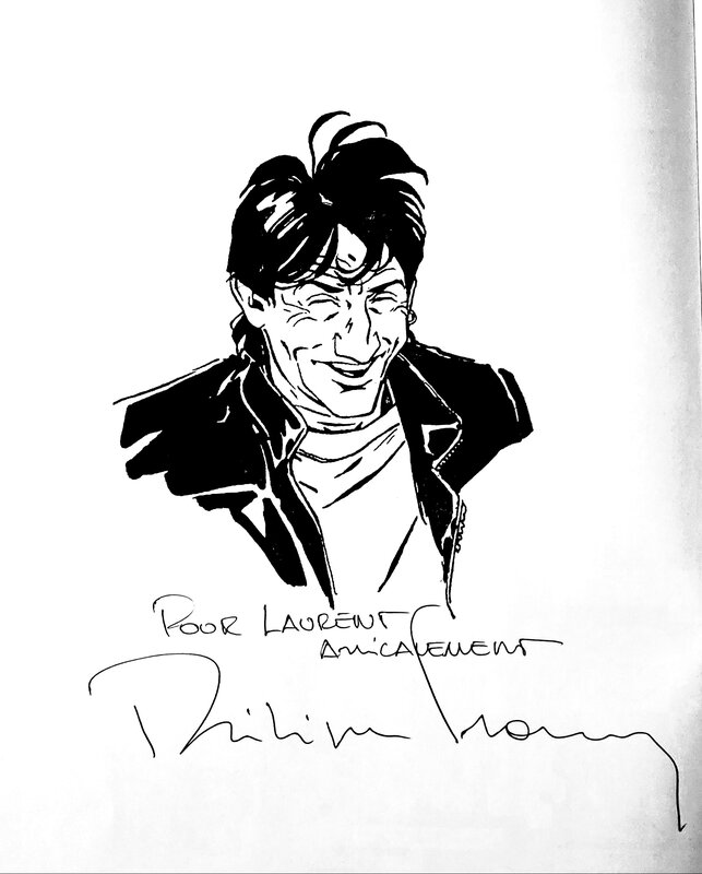 L'ami Simon par Philippe Francq - Dédicace