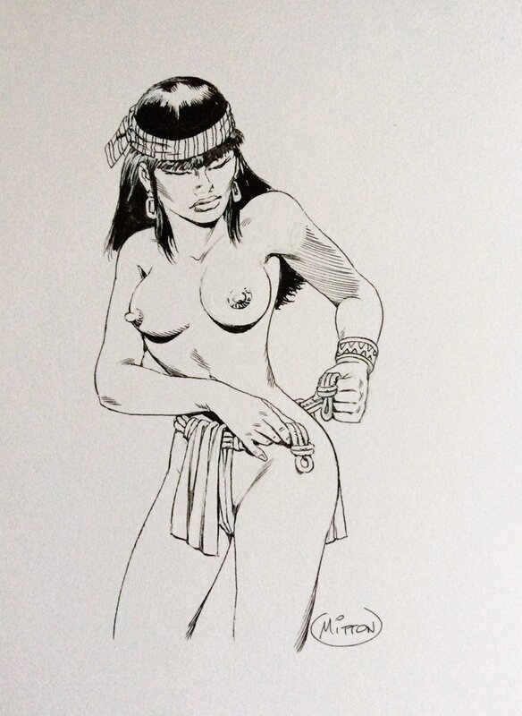 Quetzalcoatl par Jean-Yves Mitton - Illustration originale