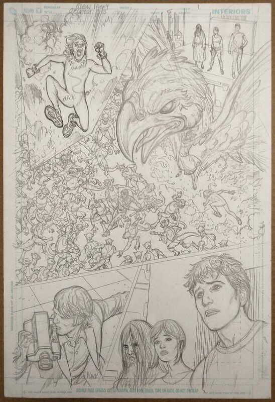 Glenn Fabry, Gratest Hits #5 page 1 - Original Illustration