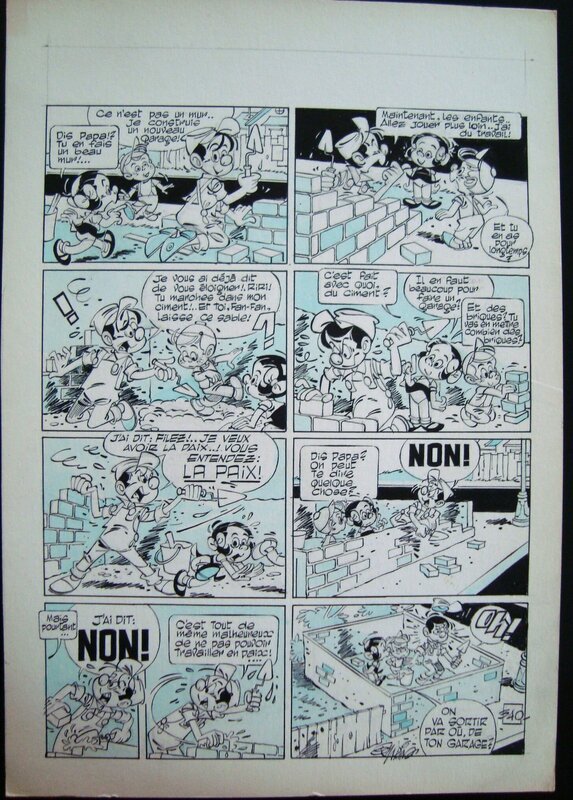 Fanfan par Claude Marin - Planche originale