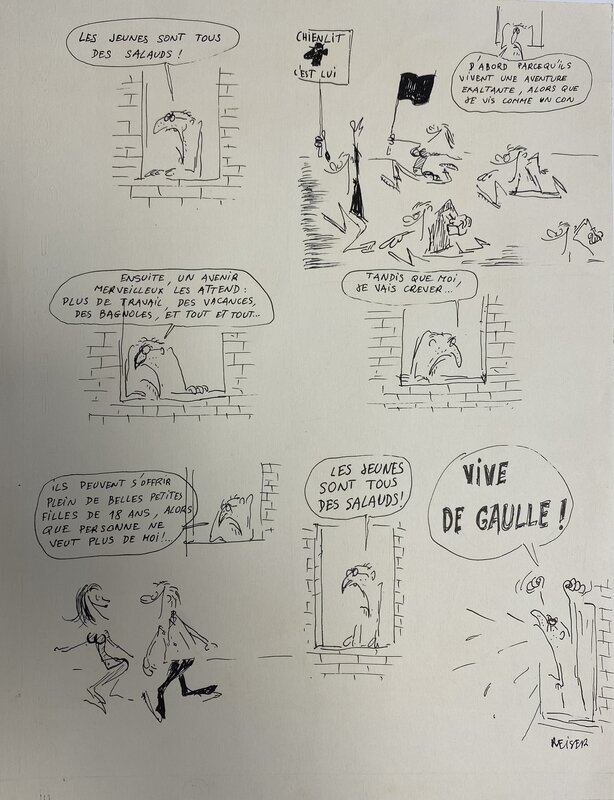 Réac by Jean-Marc Reiser - Comic Strip