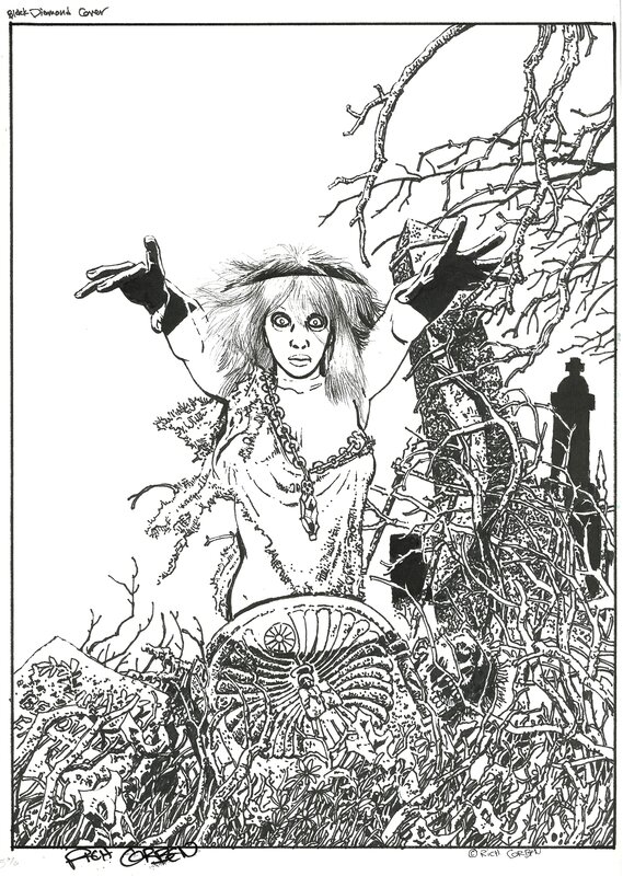 Corben. Tales of the Black Diamond. Cover - Original Cover